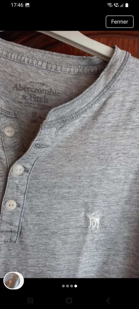 Camiseta estilo polo Abercrombie – photo 4